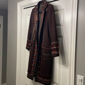 Vinetage knee length jacket